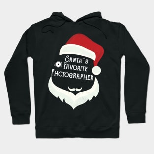 Santa's Favorite Photographer Funny Christmas Gift Hoodie